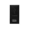 Euro USB-A Charger Modules USB Black