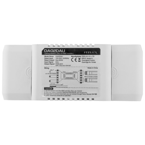 Feelux Dali Interface (Dali to PWM Translator) White 600W