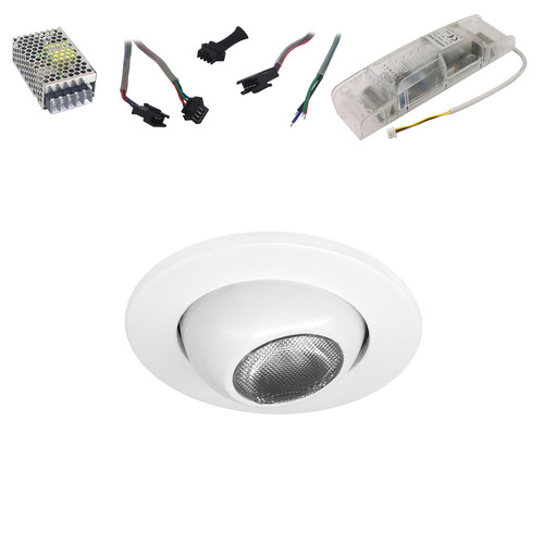 Eyeball RGB 350mA Slave 1 3W White