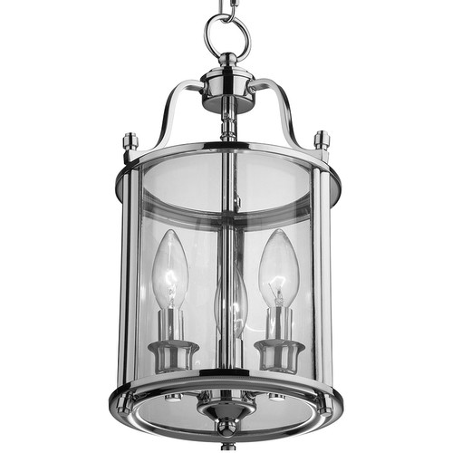 Frame Pendant 240V Chrome 3 x 60W