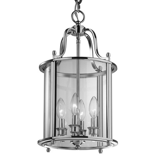 Frame Pendant 240V Chrome 4 x 60W