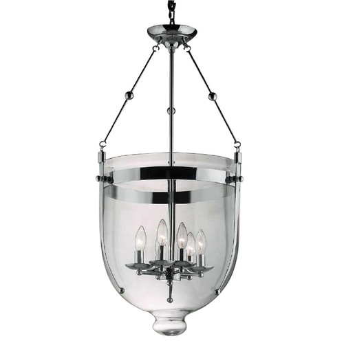 Bobby Pendant 240V Chrome 6 x 60W