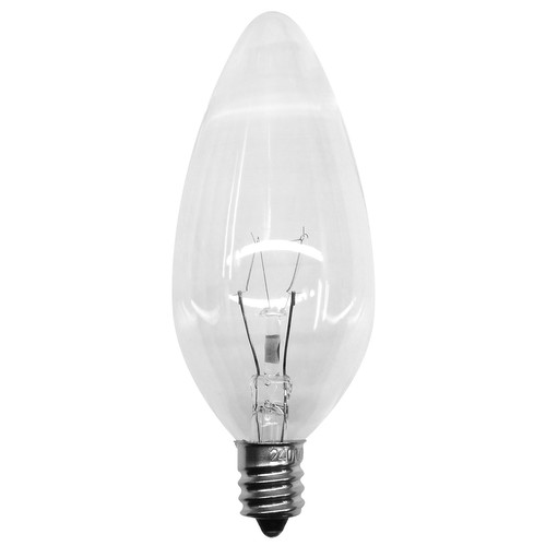 Clear CES (Candelabra Edison Screw) Clear 40W