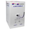 LAN CAT6 LSZH UTP 4-Pair Unshielded Ethernet Cable - Violet (305m Box) Supports up to 10Gbps (55m) / 1Gbps (100m)