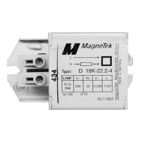 Tridonic Switch Start Choke 18W White