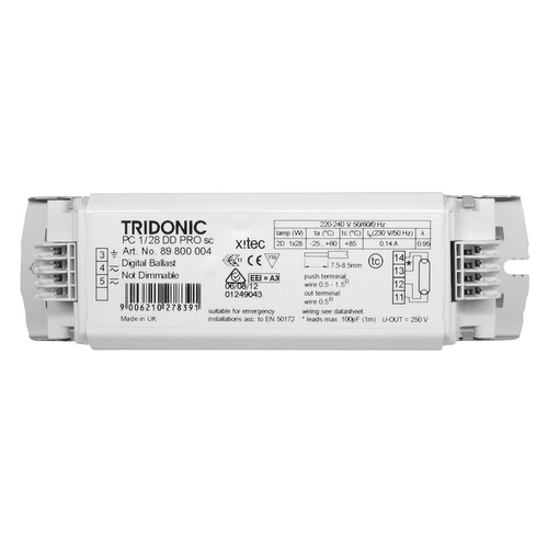 Tridonic Switch Start Choke 28W White