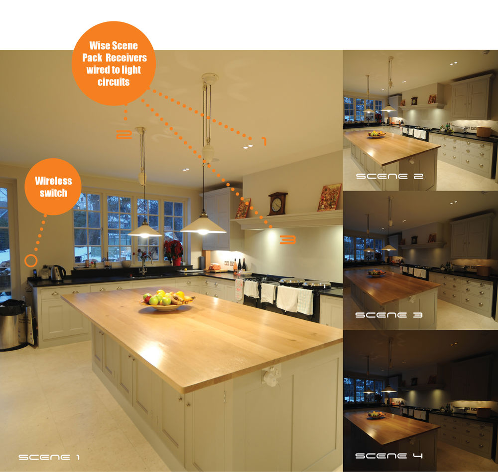 Wise Scene LED Dimming Receiver 240V 100W