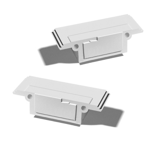 Extrusion Micro 50 End Cap Pair Plaster