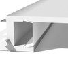 Extrusion Micro 35/50/65 Diffuser 1500mm Frosted