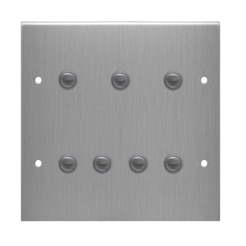 Wise FL17 Wireless Switch Stainless Steel 7 Gang