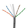 LAN CAT5E PVC UTP 4-Pair Unshielded Ethernet Cable – Grey (Per Metre) Supports up to 1Gbps (100m)