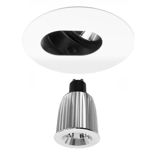 Invisible Round Camera Downlight Reality LED Kit 7W (=75W) 3000K Warm White 45°