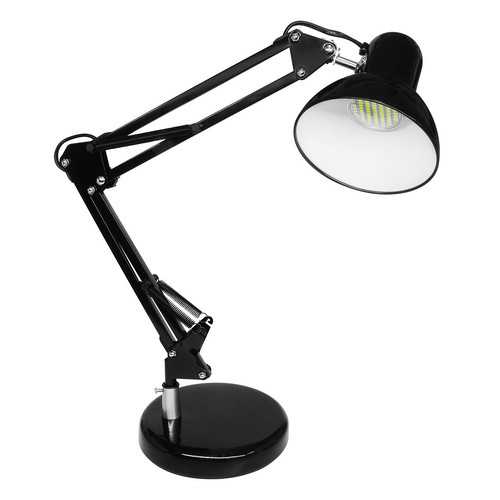 Angle Desk Lamp & LED GU10 240V Black 5W
