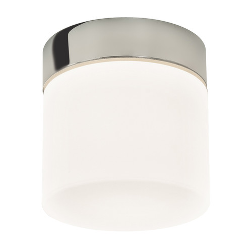 Sabina 170 Round Flush Ceiling Light 240V Chrome 60W
