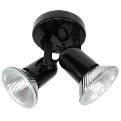 PAR 30 Double 240V 2 x 100W Black