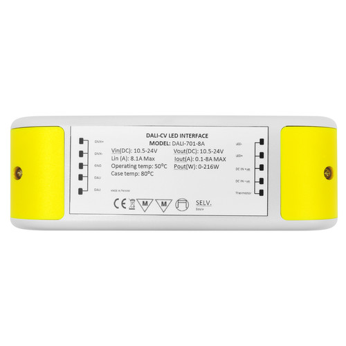 Dali-CV LED Interface Dimmable Driver (Constant Voltage) White 10V (100W) / 24V (200W)
