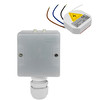 Wired Twilight Switch 240V 2 Channel White
