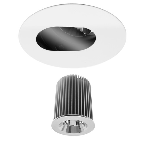 Invisible Round Camera Glass Downlight IP44 Reality LED & Driver 10W (=75W) 2700K Warm White 45°