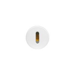 Petit Round Small Recessed Low Level Wall Light 350mA White 3000K 1W