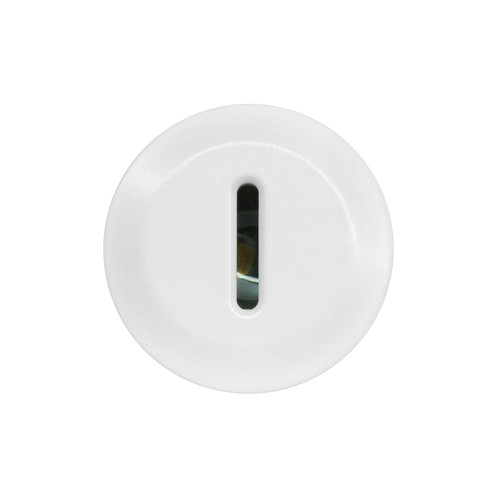 Petit Round Large Recessed Low Level Wall Light 350mA White 3000K 1W