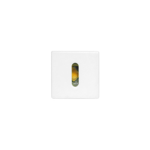 Petit Square Small Recessed Low Level Wall Light 350mA White 1W