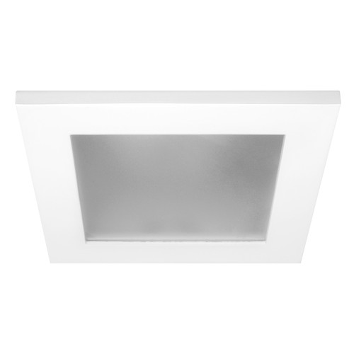 Fixed Square Downlight IP44 Frosted Glass 12V 50W White