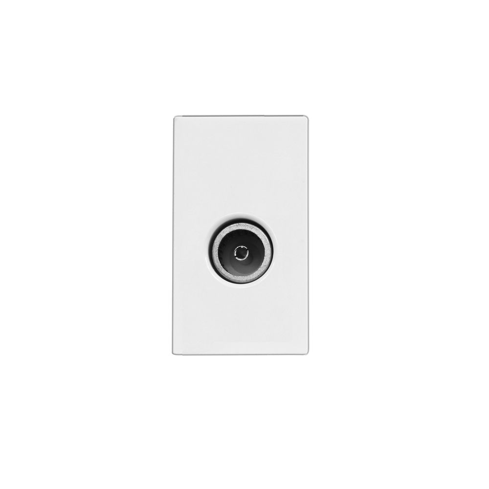 Euro Tev Module Euro Audio Visual Modules TV Module White | Mr Resistor Lighting