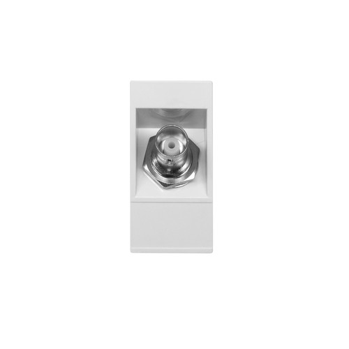 Euro Communication Modules 50ohm BNC euro data module White