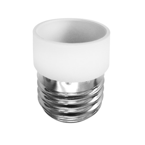 ES to SES Lamp Holder Adaptor White