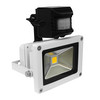LED White PIR Floodlight 240V 10W 4000K Cool White