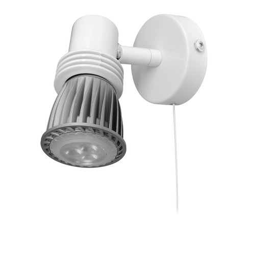 Space Pull LED Warm White (3000K) 7W (=50W) 25° 240V 50W White