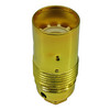 Lampholder Plain Skirt Brass SES / E14