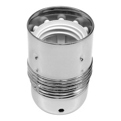 Lampholder Plain Skirt Nickel ES / E27
