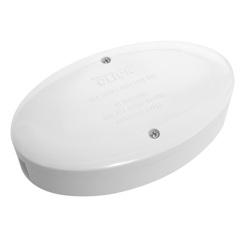 3-Way Terminal Junction Box (153x91x35mm) White