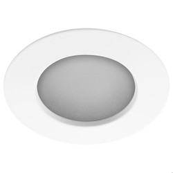 Fixed Downlight 50 IP54 Frosted  12V 50W Matt White