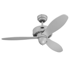Airplane Ceiling Fan Silver 1050mm