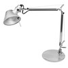 Tolomeo Micro Arm & Base Silver 40W