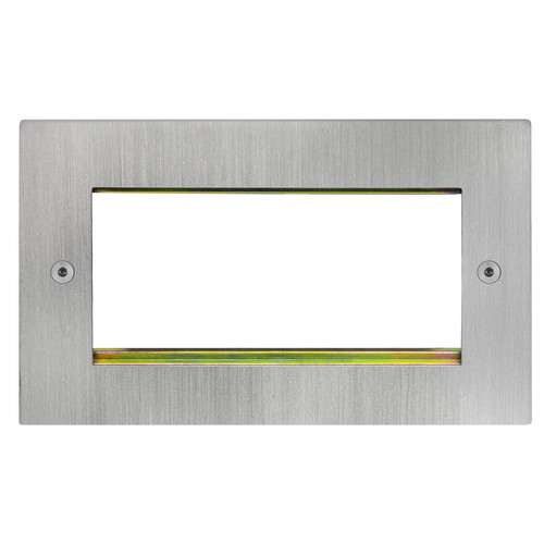 Horizon Euro Plate 4 Gang Euro Plate Antique Silver
