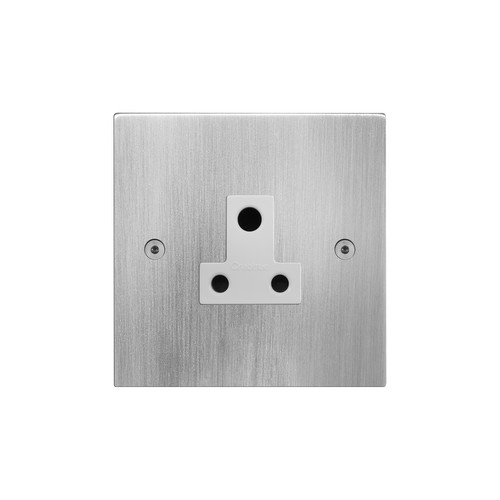 Horizon Light Socket 1 gang 5 amp unswitched socket outlet Antique Silver