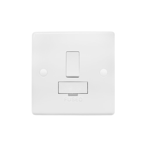 Fuse Spur 13A Switched Fuse Spur White