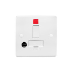 Fuse Spur 1 Gang 13A Switched Fuse Cord Spur with Neon