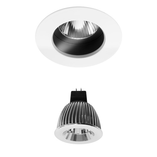 Elegant Fixed Downlight Clear IP54 Reality LED MR16 Warm White (3000K) 7W (=75W) 45°