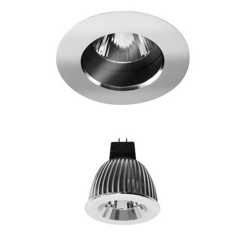 Elegant Fixed Downlight Clear IP54 Reality LED MR16 Warm White (3000K) 7W (=75W) 45°