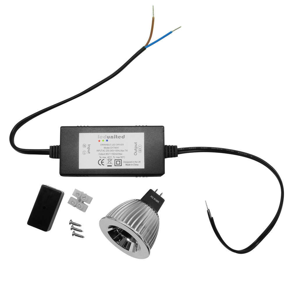 Reality LED MR16 7W 630lm Dimmable Lamp incl. Driver 24° 2700K Warm White — view 2