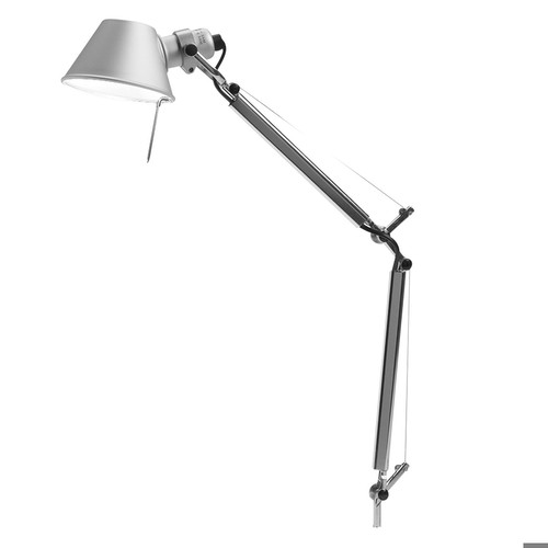 Tolomeo Large Arm Silver 100W