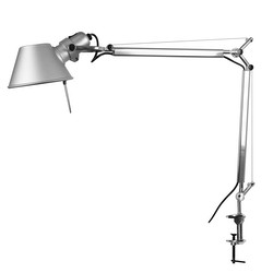 Tolomeo Mini Arm & Clamp Silver 100W