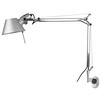 Tolomeo Mini Arm & Wall Bracket Silver 100W