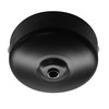 Dome Ceiling Rose Black 92mm