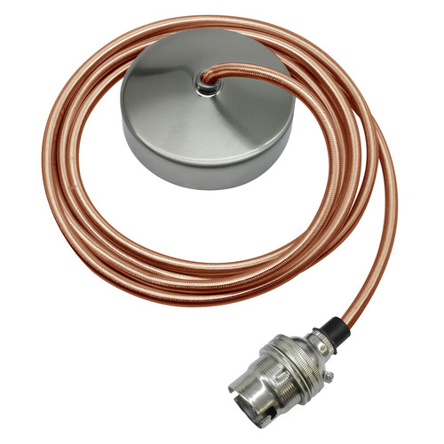 Dome Pendant Kit 2m Cable 100W Old Gold / Nickel