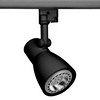Big Nose Single Circuit Track Light PAR20 240V 60W Black